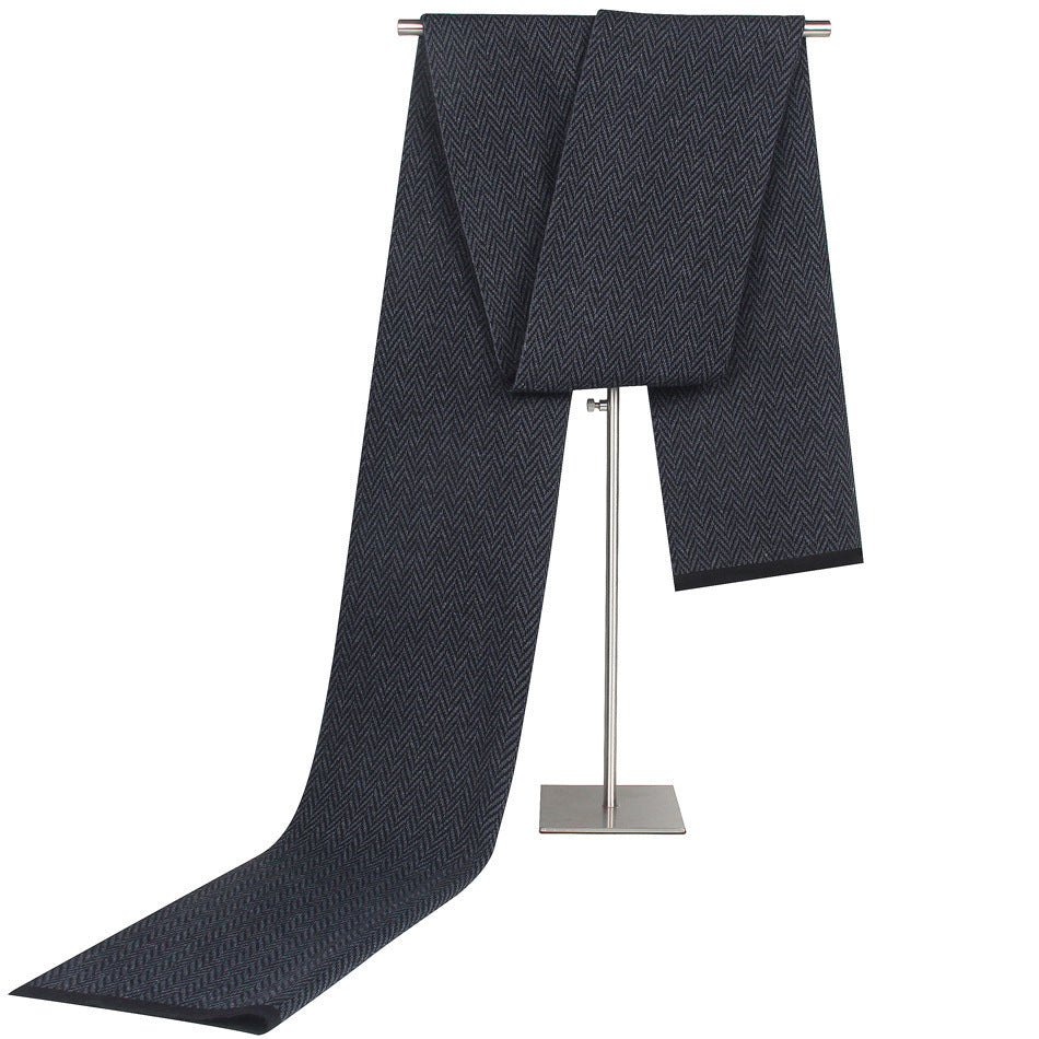 Herringbone Wool Scarf