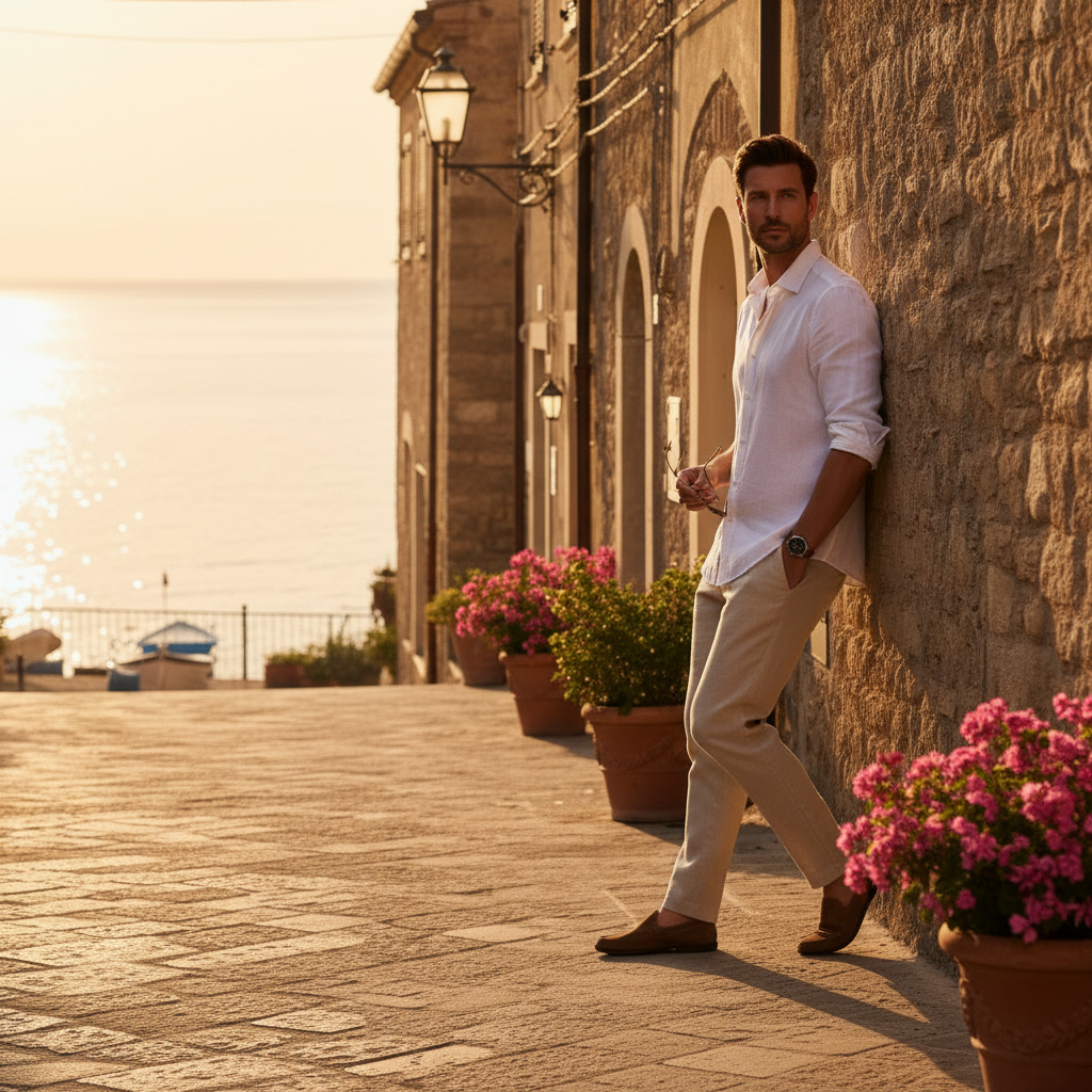 Breathable Linen Shirt