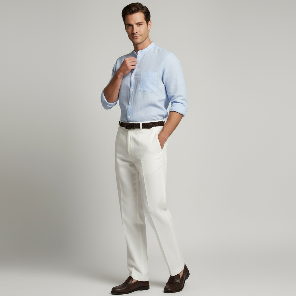 Brushed Long-Sleeve Shirt