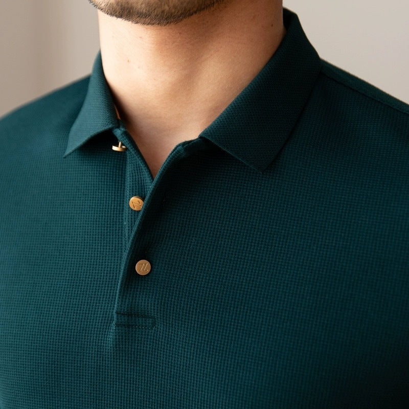 Long-sleeved Polo Shirt