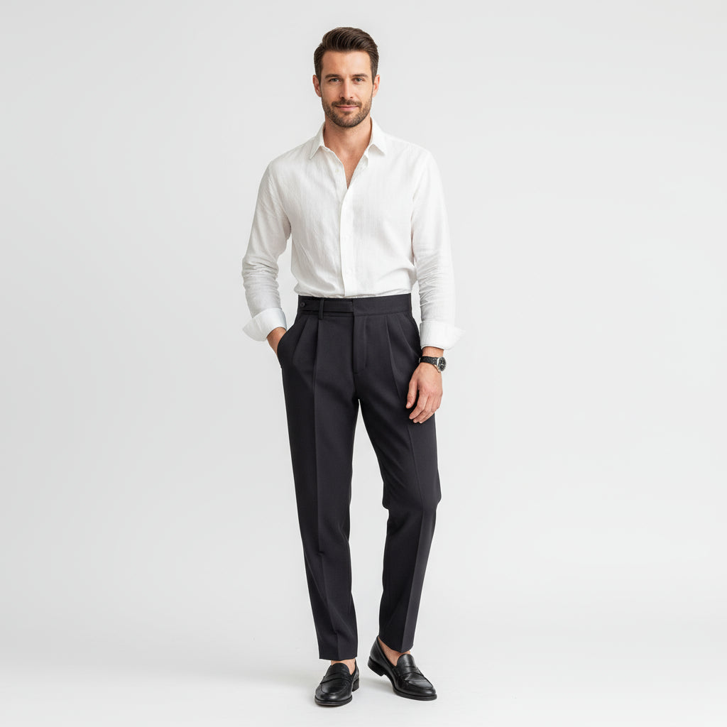 Classic Straight Leg Trousers