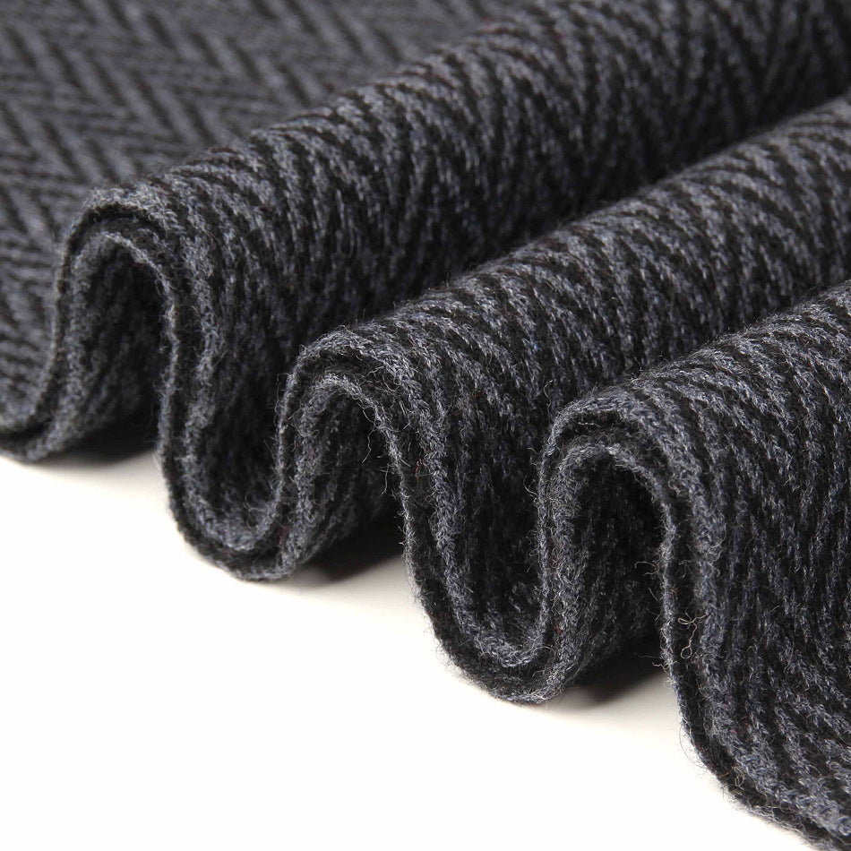 Herringbone Wool Scarf