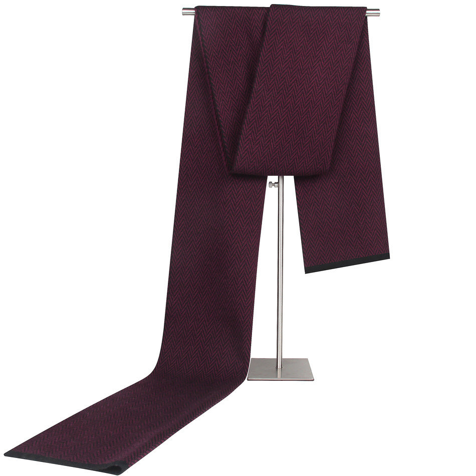 Herringbone Wool Scarf