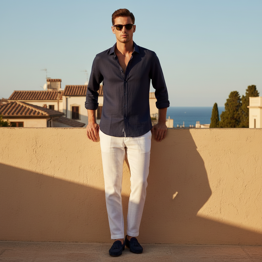 Breathable Linen Shirt