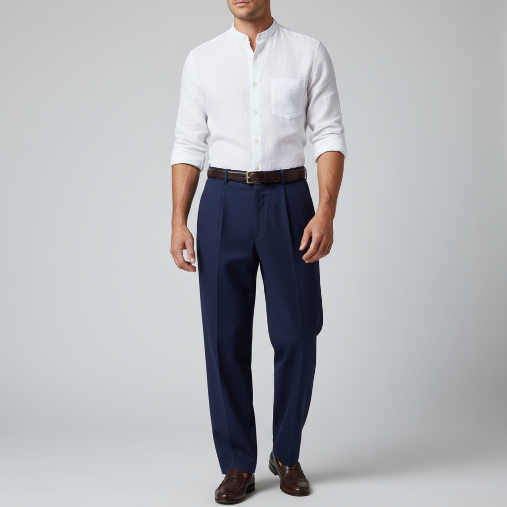 Brushed Long-Sleeve Shirt