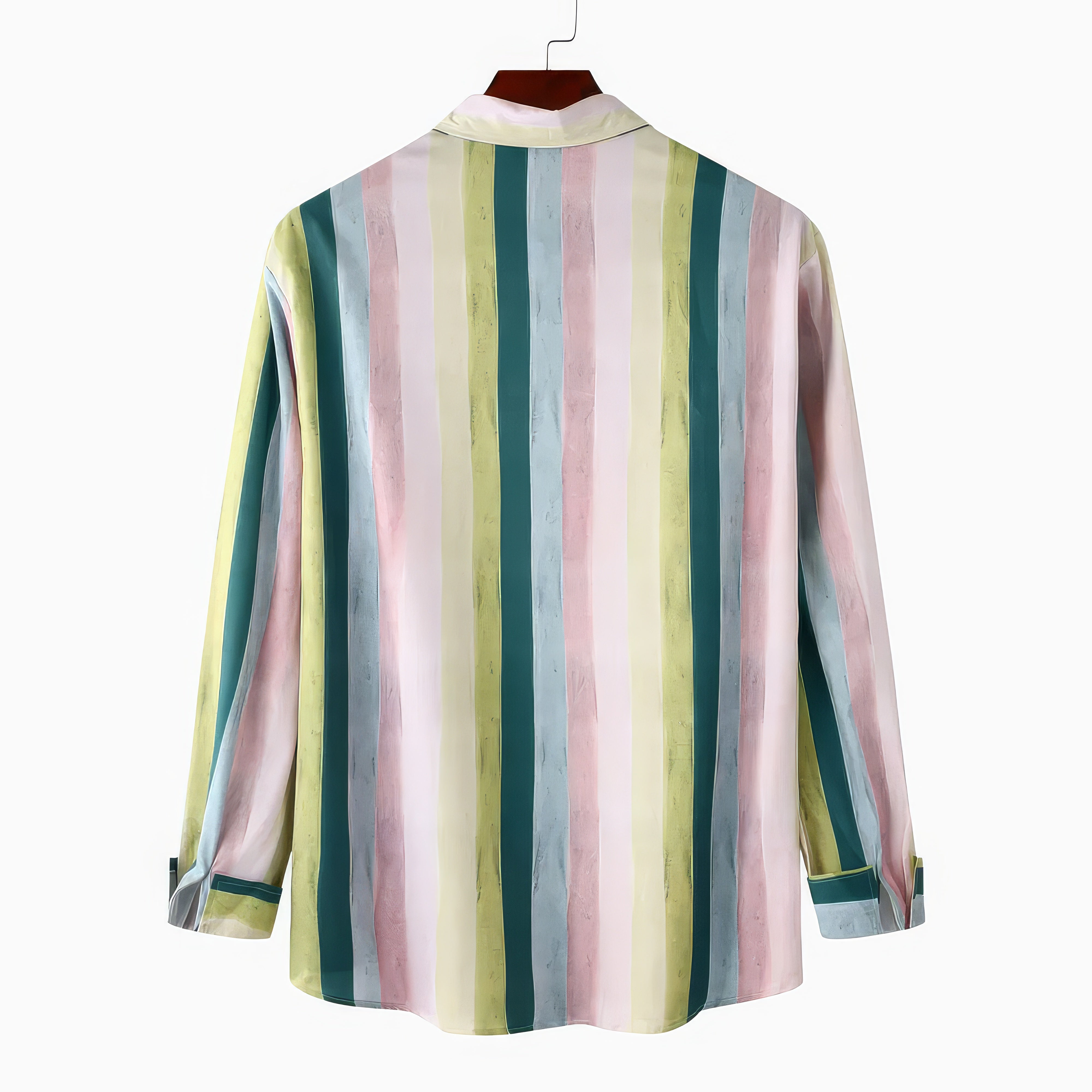 Striped Cotton Button-Up