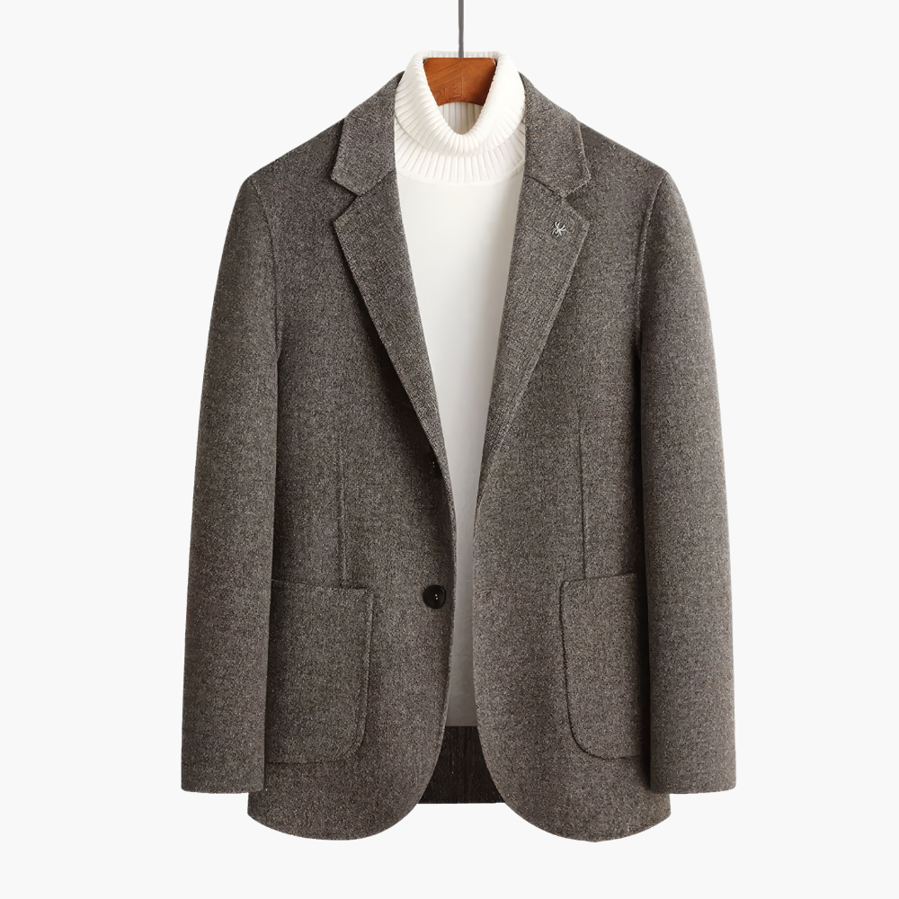 Wool-Blend Blazer